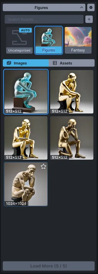 Gallery Panel Overview